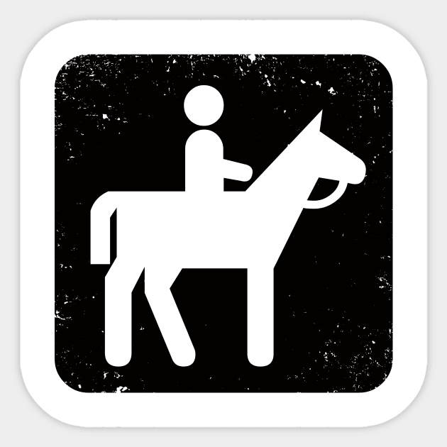 Horseback Riding Sticker by PsychicCat